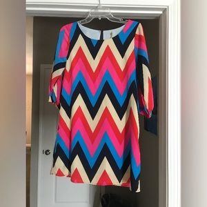 Chevron dress